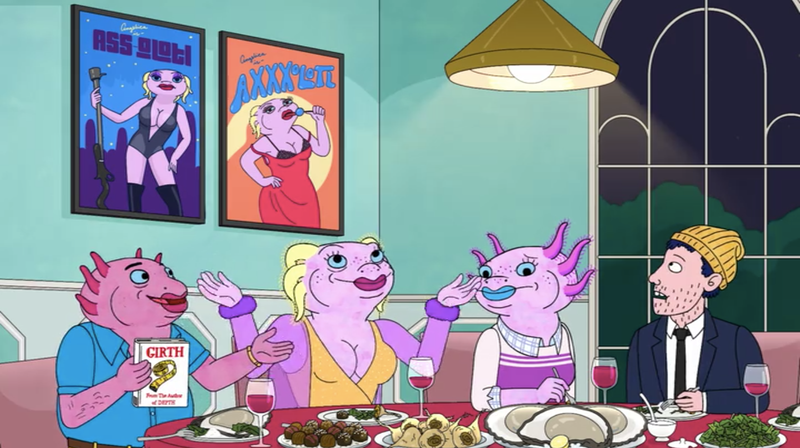 Illustration for article titled Go out on a date in
BoJack Horseman, where everything's funny until it's suddenly
not